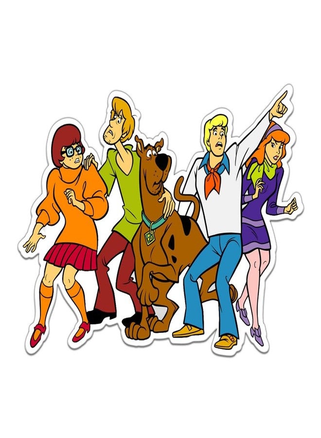 Deep Print Acrylic Fridge Magnet Cartoon Network Theme Scooby Doo - Image 1